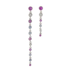 Pendientes plata ley y circonitas Salvatore 195A0119