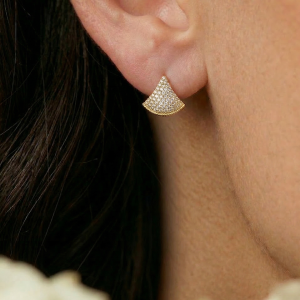 Pendientes plata ley y circonitas Salvatore 136A0638
