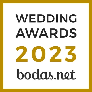 Sello Wedding Awards 2023 de Bodas.net